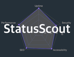 Get a complete overview of your website’s security, performance, and more.