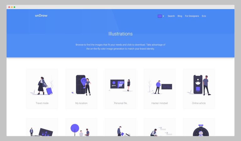 Download A Curated List Of Websites For Free Svg Illustrations Wweb Dev